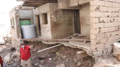صورة بدء عملية المسح الميداني لمشروع تأهيل المنازل المتضررة من آثار الحرب والسيول بالمعلا