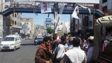 صورة الحكومة اليمنية توجه بوقف الانفلات الأمني في تعز