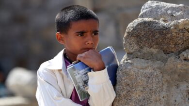 صورة يونيسف: 8.1 مليون طفل يمني بحاجة لمساعدات تعليمية طارئة