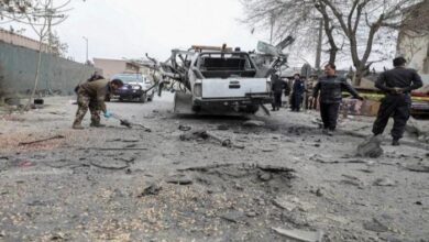 صورة قتلى وجرحى في تفجيرات بـ #كابول