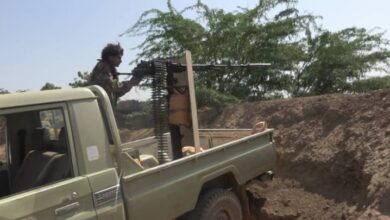 صورة مصرع وجرح عدد من عناصر مليشيا الحوثي بنيران القوات المشتركة جنوبي الحديدة اليمنية