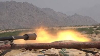 صورة تدمير مرابض مدفعية حوثية في #الحديدة اليمنية