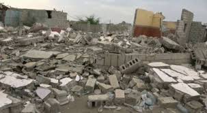 صورة #الحديدة اليمنية.. قصف حوثي  يدمر منازل المواطنين في حي منظر