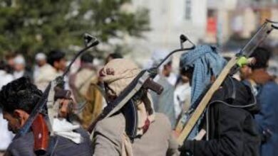 صورة برعاية قطرية.. الكشف عن اتصالات سرية للحوثيين مع قيادات إخوانية في #مأرب اليمنية