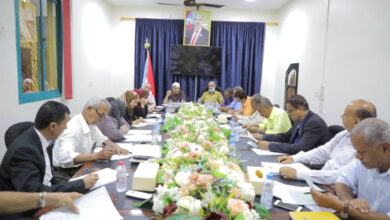 صورة اللجنة الاقتصادية العليا للمجلس الانتقالي تعقد اجتماعها الدوري