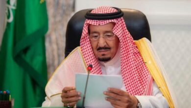 صورة الملك سلمان أمام الأمم المتحدة: السلام خيارنا والحوثي يرفضه وندعو لمحاسبة الإرهاب