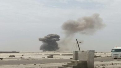 صورة مصدر أمني يوضح سبب الأنفجار الذي سع دويه في العاصمة عدن
