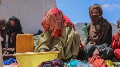 صورة الأمم المتحدة: استمرار انهيار العملة يزيد من تفاقم أزمة الجوع في اليمن
