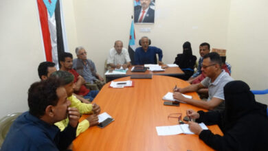 صورة تنفيذية انتقالي الشيخ عثمان تعقد اجتماعها الدوري لشهر أكتوبر