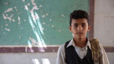 صورة “اليونيسيف”: 8.1 مليون طفل في اليمن بحاجة إلى مساعدة تعليمية طارئة
