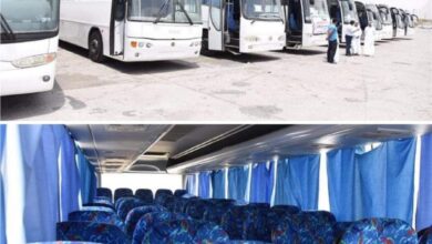 صورة غدا .. تدشين أول رحلة للطلاب الجامعيين في العاصمة عدن عبر باصات النقل البري مجاناً