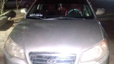 صورة الحزام الأمني يستعيد مركبة مسروقة ويلقي القبض على متهمين بالحرابة شرقي عدن