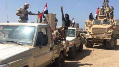 صورة العمالقة الجنوبية تحرز تقدما جديدا وتسيطر على هذه المواقع الاستراتيجية في تعز اليمنية