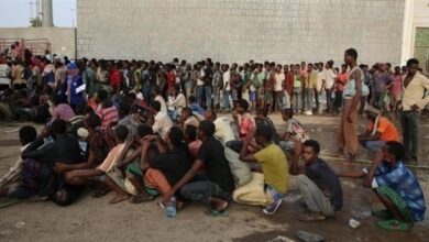صورة “الهجرة الدولية”: إجلاء 2000 مهاجر أفريقي من اليمن خلال العام الجاري