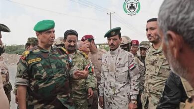 صورة اللواء الأول دعم وإسناد يتسلّم مهام النقاط الأمنية في عدد من مديريات العاصمة عدن