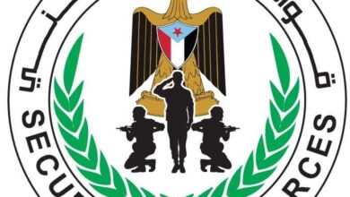 صورة قوات الأحزمة الأمنية تعلن تغيير شعارها الرسمي “صورة الشعار الجديد”