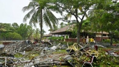 صورة زلزال مدمر يضرب جنوب إندونيسيا وتحذير من تسونامي