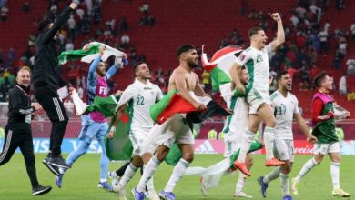 صورة كأس العرب: الجزائر تجرد المغرب من اللقب و تمر إلى نصف النهائي