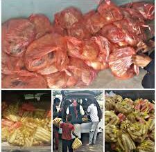 صورة بدعم من قائد الحزام الأمني.. تدشين توزيع وجبات غذائية للأسر الفقيرة في خنفر أبين