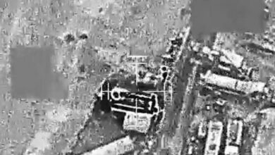 صورة الإمارات تعلن تدمير منصة صواريخ حوثية في الجوف