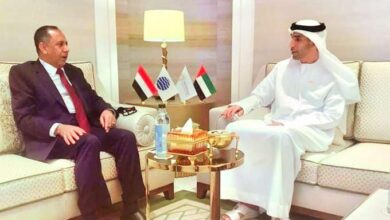 صورة وزير إخواني يشيد بنتائج لقاءاته في ابو ظبي ويؤكد : هذه هي إمارات الخير