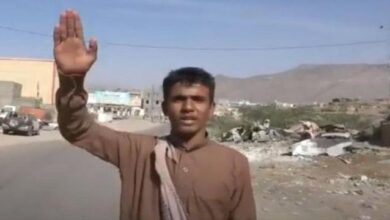 صورة أهالي حريب يرحبون بألوية العمالقة الجنوبية ويشكرونهم على تحرير المدينة من مليشيات الحوثي (فيديو)