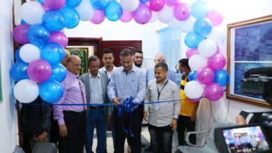 صورة افتتاح مكتب مركز سوث24 للأخبار والدراسات في العاصمة عدن