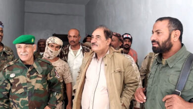 صورة رئيس تنفيذية انتقالي الضالع ومحافظ المحافظة يتفقدان أوضاع السجن المركزي
