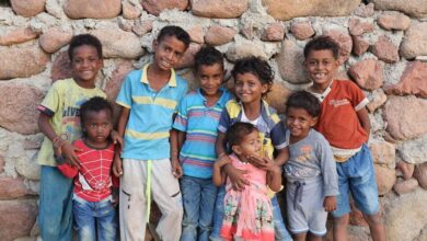 صورة منظمة دولية: 4.3 مليون طفل في اليمن سيخسرون المساعدات الإنسانية الشهر القادم