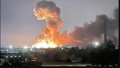 صورة سماع دوي انفجارات في كييف وخاركيف