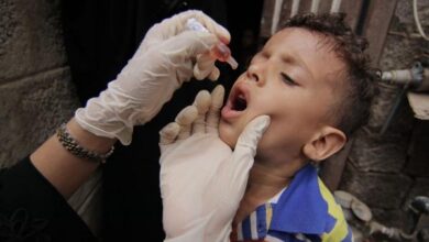 صورة تحذير عالمي من انتشار جائحة شلل الأطفال بمناطق سيطرة ميليشيا الحوثي