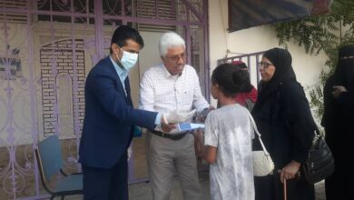 صورة الشاجري والكتبي يدشنان صرف كروت الحوالات النقدية الطارئة  للمستفيدين من الرعاية الاجتماعية في العاصمة  عدن