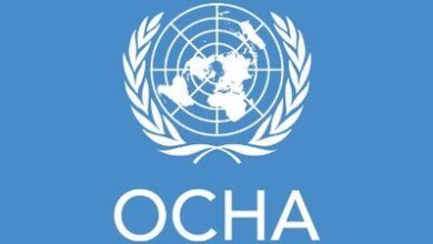 صورة “أوتشا”: نقص التمويل يهدد بوقف البرامج الإغاثية للمنظمات الإنسانية