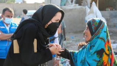 صورة تقرير خاص| جولي في اليمن.. للفت أنظار العالم لماسي البلاد