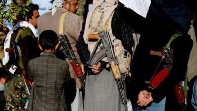 صورة صحيفة بريطانية : محاصرة الحوثيين أول مكاسب الإمارات في مجلس الأمن