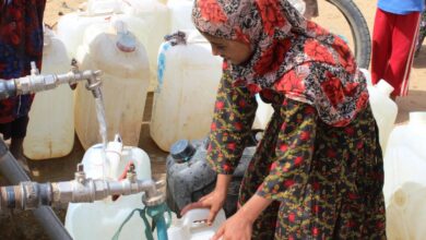 صورة يونيسف: 16 مليون يمني يحتاجون للوصول إلى المياه والصرف الصحي