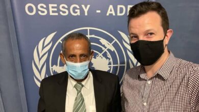 صورة حزب الخضر الجنوبي يعلق على إحاطة المبعوث الخاص للأمين العام للأمم المتحدة إلى اليمن