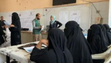 صورة التوعية بالإصحاح البيئي في مدارس عدن