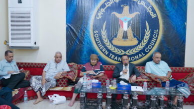 صورة الدكتور الخُبجي يلتقي رؤساء وكادر هيئات ولجان ومراكز المجلس الانتقالي الجنوبي