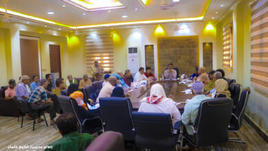 صورة مدير عام الشيخ عثمان يترأس اجتماعا للمكتب التتفيذي بالمديرية