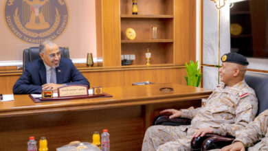صورة الرئيس الزُبيدي يستقبل قائد قوات التحالف العربي