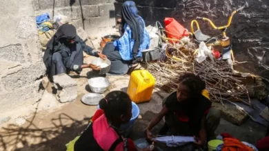 صورة تحذيرات من مجاعة وشيكة في اليمن جراء ارتفاع أسعار القمح عالميا