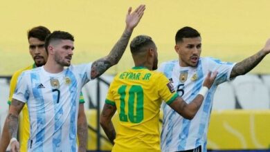 صورة رسمياً.. “فيفا” يعلن إعادة مباراة البرازيل والأرجنتين التي أثارت الجدل