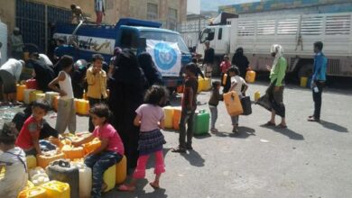 صورة 17.8 مليون يمني يفتقرون إلى المياه الصالحة للشرب