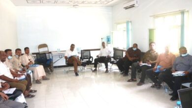 صورة بدء الدورة التدريبية الثانية للقيادات الصحية بوادي حضرموت في مجال الامداد والتموين الطبي
