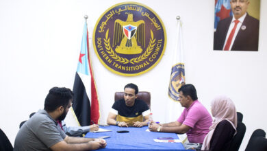 صورة رئيس دائرة الشباب والطلاب يلتقي قيادة اتحاد الإعلام الرياضي بالعاصمة عدن
