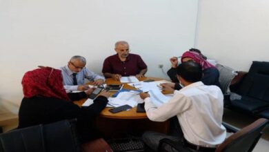 صورة د. الشبحي يجتمع مع عدد من المنظمات الدولية