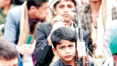 صورة وكالة انباء أمريكية: الحوثيون نشروا الأطفال المجندين على جبهات القتال خلال فترة الهدنة