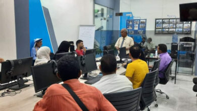صورة فريق من مكتب إعلام العاصمة عدن يزور قطاع التدريب والتأهيل بالهيئة الوطنية للإعلام الجنوبي