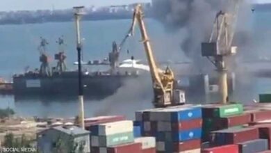 صورة إدانة دولية لقصف ميناء أوديسا
